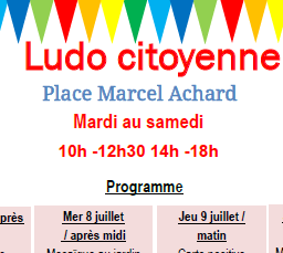 Programme Ludothèque