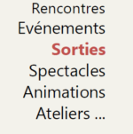 Programmation octobre novembre et décembre