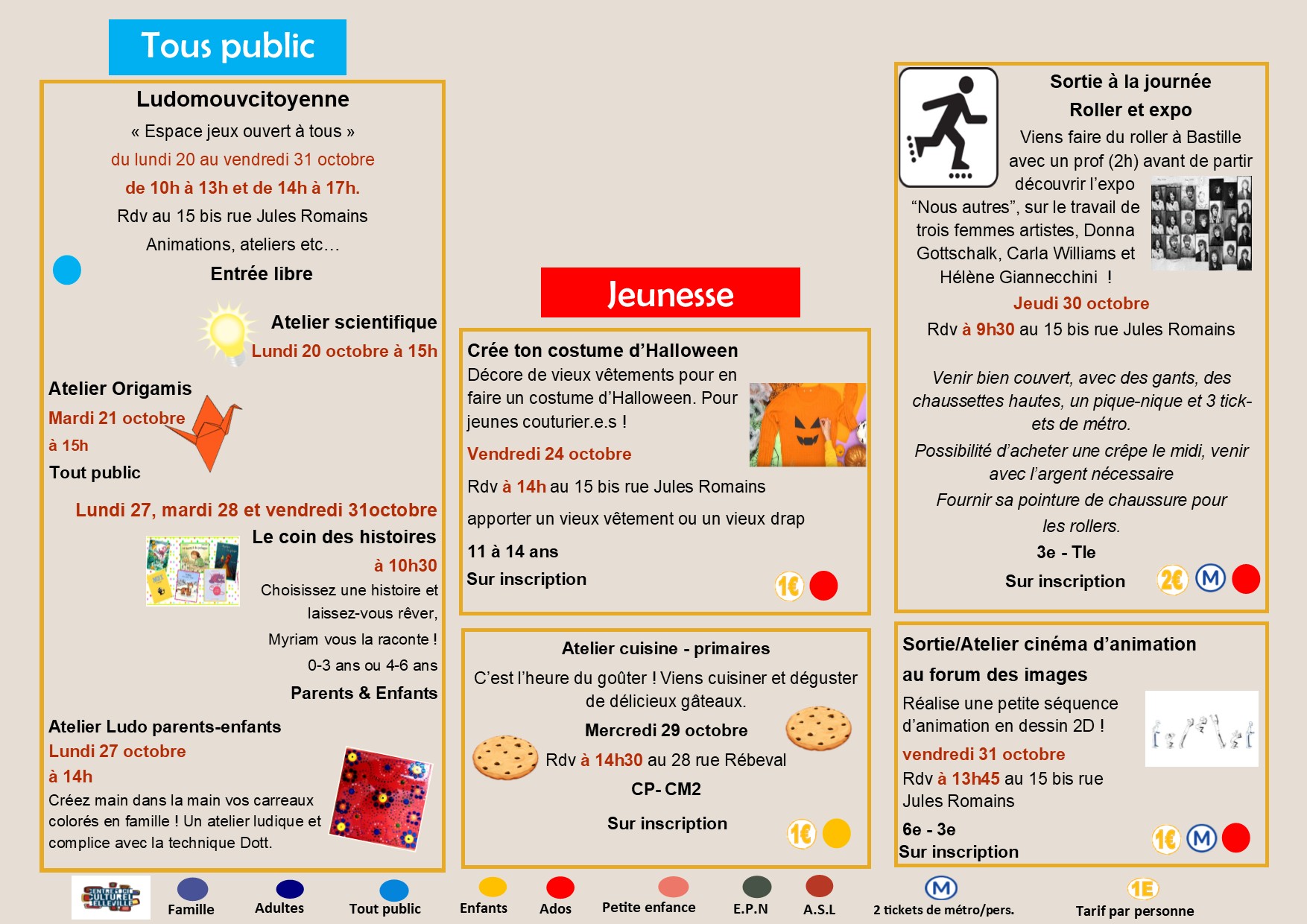 pg vacances oct 2